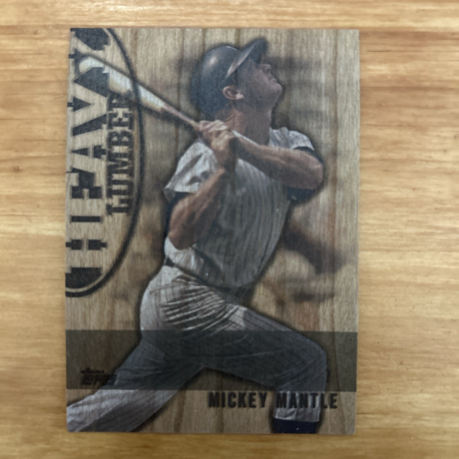 2024 Topps Series 2- Mickey Mantle Heavy Lumber HL-21 SSP HOF- VERY RARE