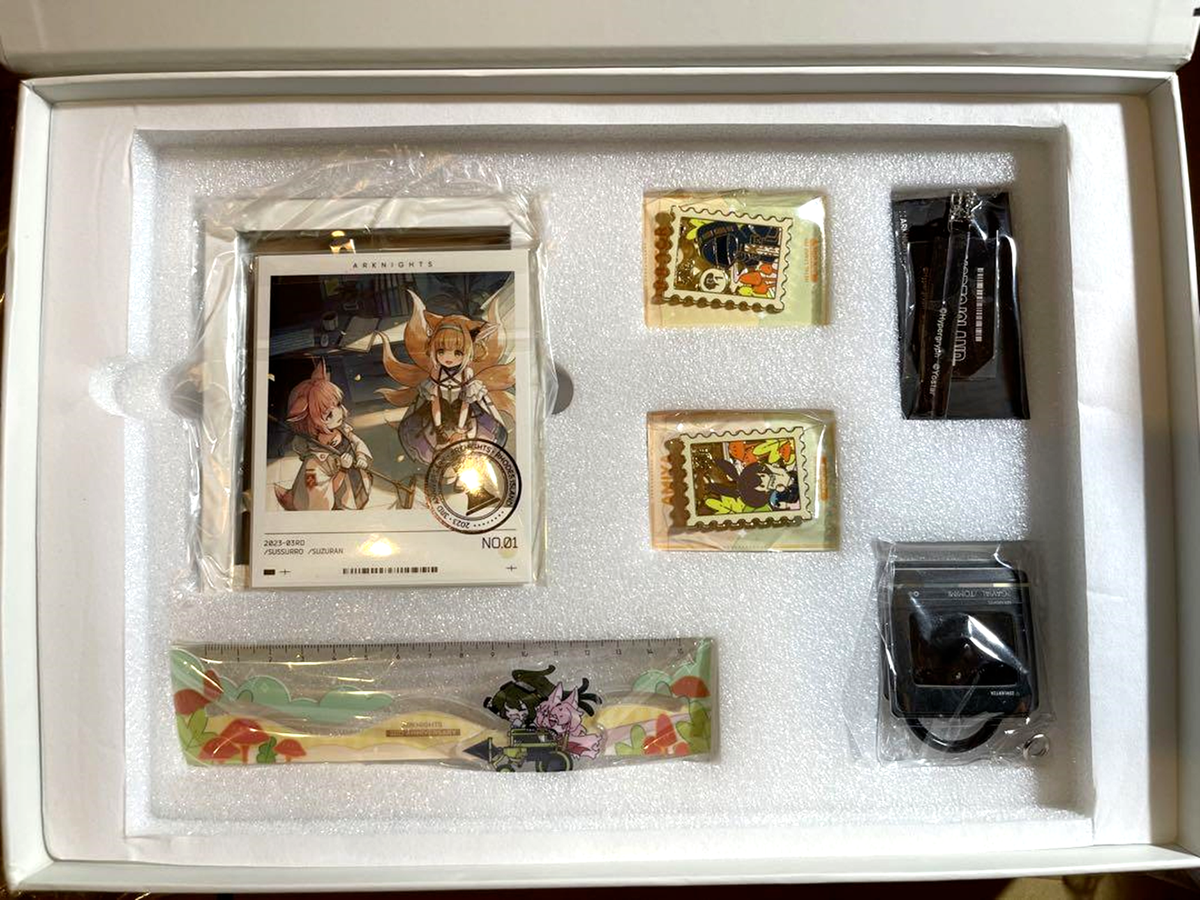 ARKNIGHTS 3RD ANNIVERSARY TERRA COGNITA KIT Limited from Japan New