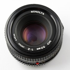 Minolta MD 50mm f/2 Standard Lens