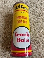 Vintage Wilson 3 Championship Extra Duty Wool Tennis Balls