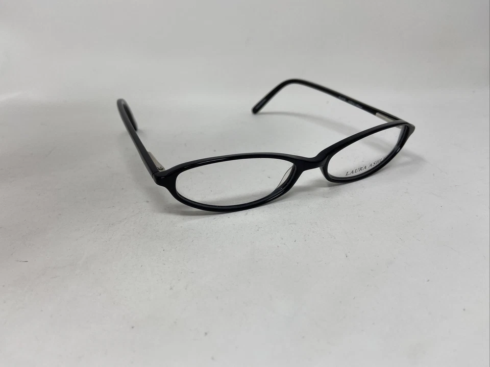 LAURA ASHLEY JOSEPHINE BLACK 52-16/140 FLEX HINGE EYEGLASSES FRAME SI19 - Image 4 of 4