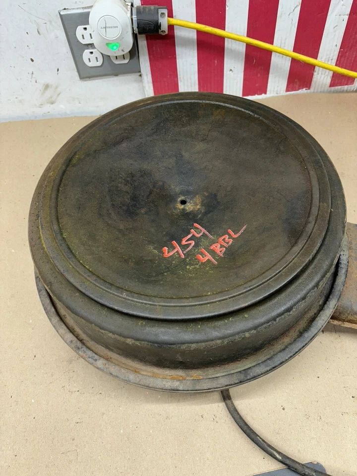 BIG BLOCK CHEVROLET GMC TRUCK K10 k30 K5 V8 4BBL AIR FILTER CLEANER ASSEMBLY 454 - Image 2 of 4