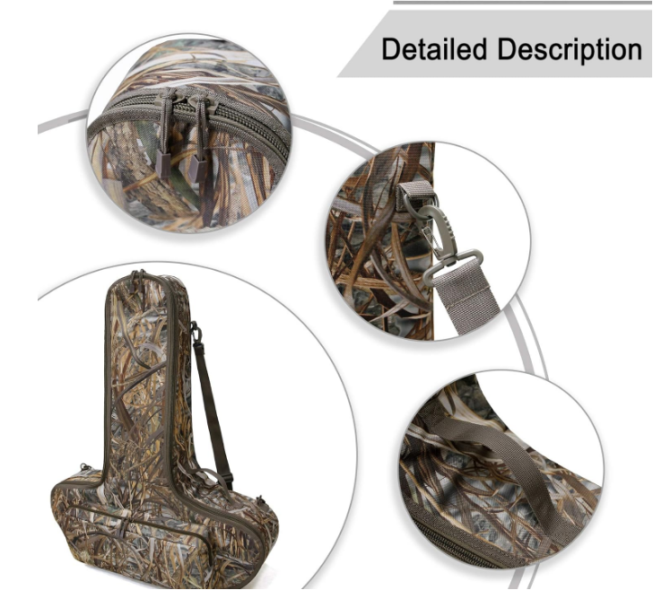 Soft Crossbow Case,Camo Padded Archery Bow Carrier Bag with Backpack ...