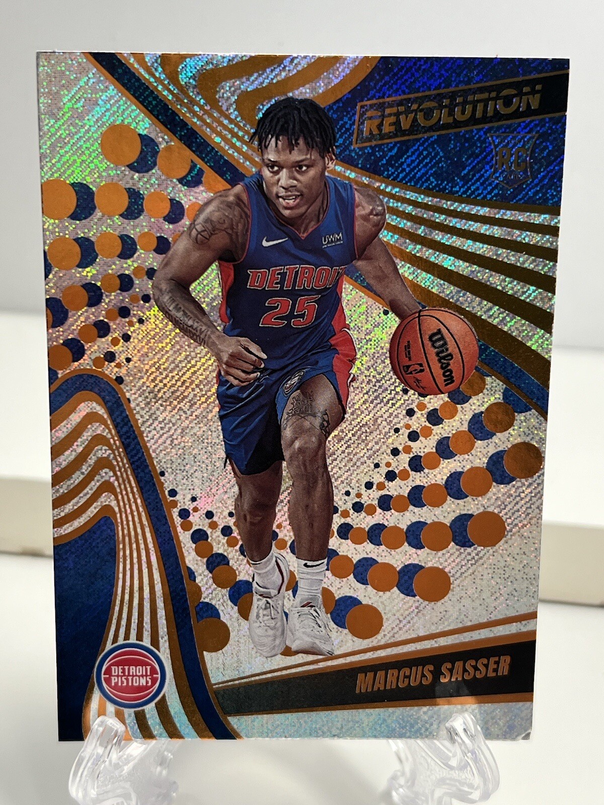 2023-24 Panini Revolution Astro Marcus Sasser Rookie Detroit Pistons #126