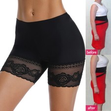 Women Slip Shorts for Under Dress Slimming Short Panties Anti Chafing Underwear