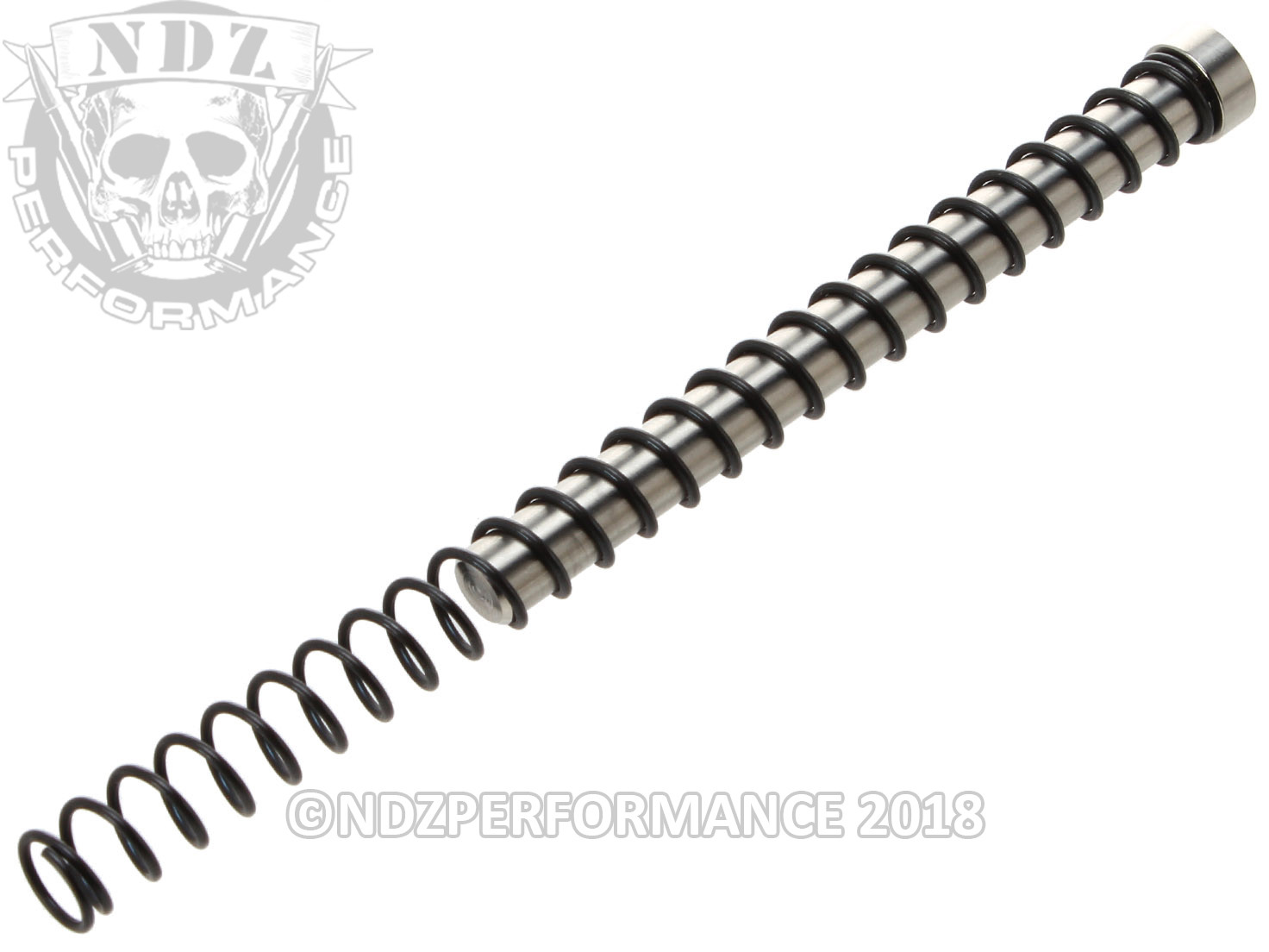 NDZ Performance Stainless Steel Guide Rod & 11lb Spring For Beretta 92/96/M9 FS Handguns 2 thumbnail image