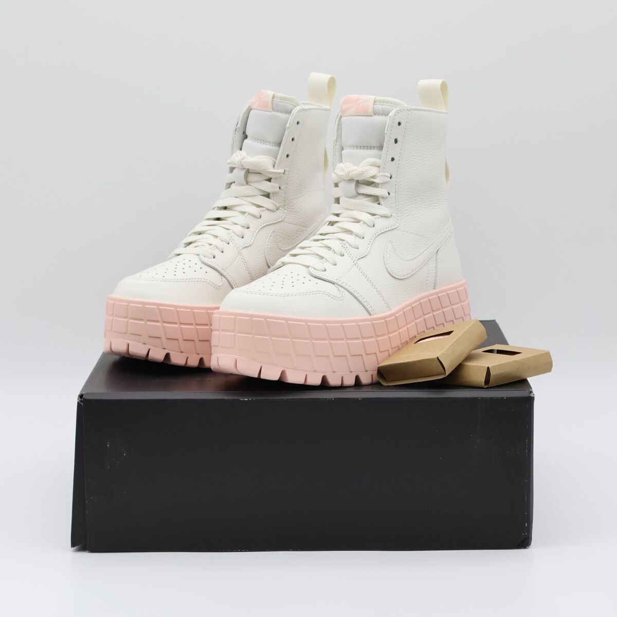 FJ5737-116 Nike Air Jordan 1 Brooklyn Legend Pink (Women's FJ5737-116 Nike Air Jordan 1 Brooklyn Legend Pink (Women's