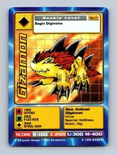 Digimon Digi Battle Gizamon Bo-71 Series 2 Bandai 1999
