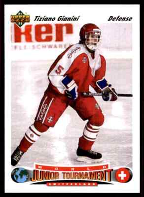 1991-92 Upper Deck Tiziano Gianini #670