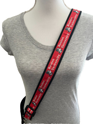 Boston University Purse Strap 46  Grad or alumni Gift 4 her mom nana Terriers