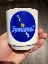 Vintage RCA GTE Spacenet Satellite Mug