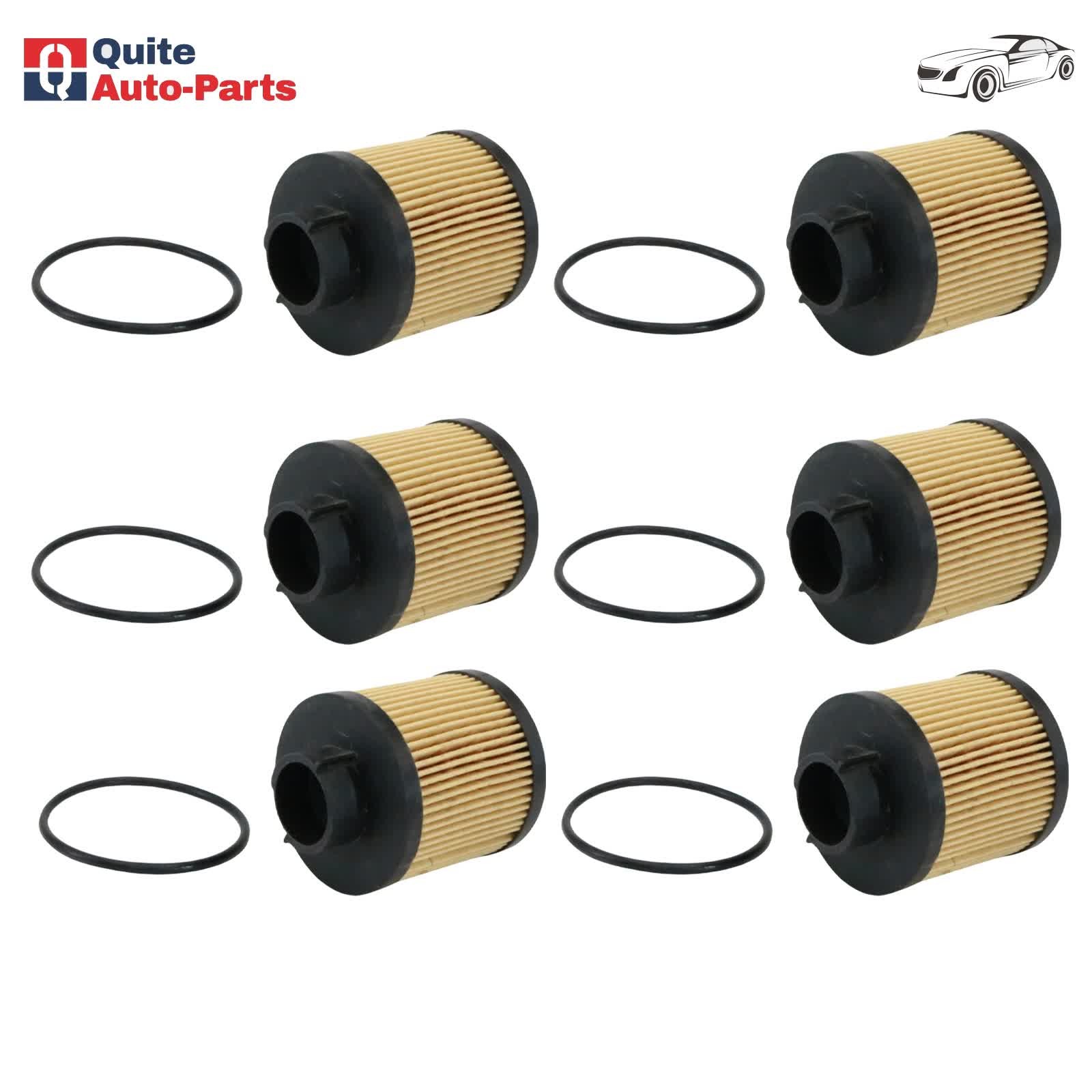 6X Oil Filter Fits Lamborghini Gallardo 2004-2008 07L115561C USA