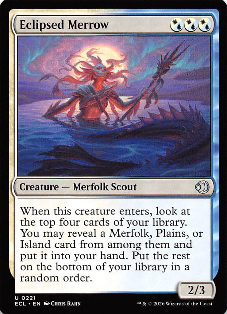 Eclipsed Merrow 221 Lorwyn Eclipsed Magic the Gathering
