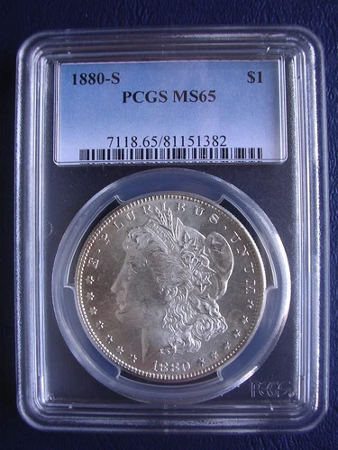 1880-S PCGS MS65 MORGAN DOLLAR