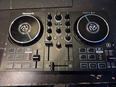 Numark Party Mix II USB 2-Deck-Controller - Schwarz