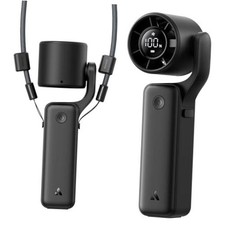 Portable Handheld Fan, 3 IN 1 Steady Hands Free Powerful Fan Black
