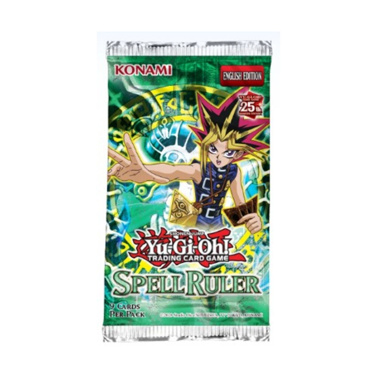 Yu-Gi-Oh! TCG Spell Ruler Sealed Collectible Card Game Packs for