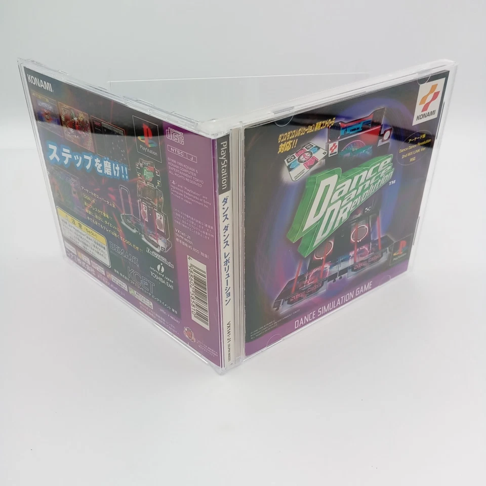 Dance Dance Revolution PS1 PlayStation 1 Japan With Spine CIB Complete - Image 3 of 4