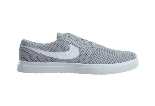 Nike SB Portmore Ultralight Wolf Grey White Discounted (D)(618) Men's Shoes