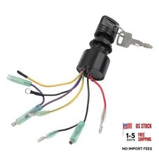 Boat Ignition Switch with Key 87-17009A2 87-17009A5 Replacement for Mercury