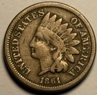 1861 Indian Head Cent — Circulated, Original Surfaces 🔥 Better Date