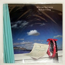 WILLIE NELSON WITHOUT A SONG CBS/SONY 25AP2719 Japan VINYL LP