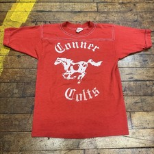vintage t shirt Kids 5T Connor Colts Michelle Horse 70s 80s