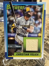 Christian Yelich 2025 Topps Series 1 - 1990 Topps Baseball Relics Brewers