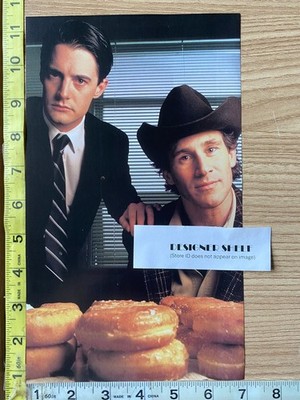Kyle Maclachlan & Michael Ontkean Twin Peaks TV Show Scene Book Photograph