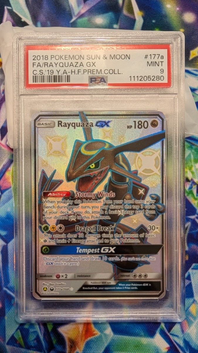 Rayquaza GX 177A/168 Alternate Art Holo for sale online | eBay