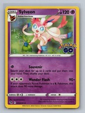 Sylveon 035/078 Holo Rare Pokemon GO Pokemon Near Mint