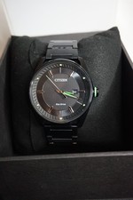 Citizen Eco-Drive BM6985-55E Men CTO Black Bracelet 42mm Watch NEW IN GIFT BOX