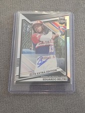 MLB Panini Elite Extra 2022 Eduardo Beltre 177 Auto Domincan Prospect League