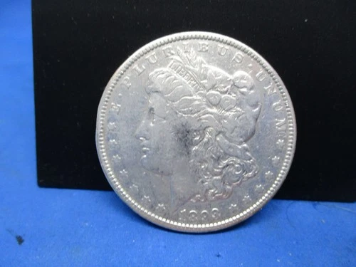 1893 P MORGAN SILVER DOLLAR VF CONDITION