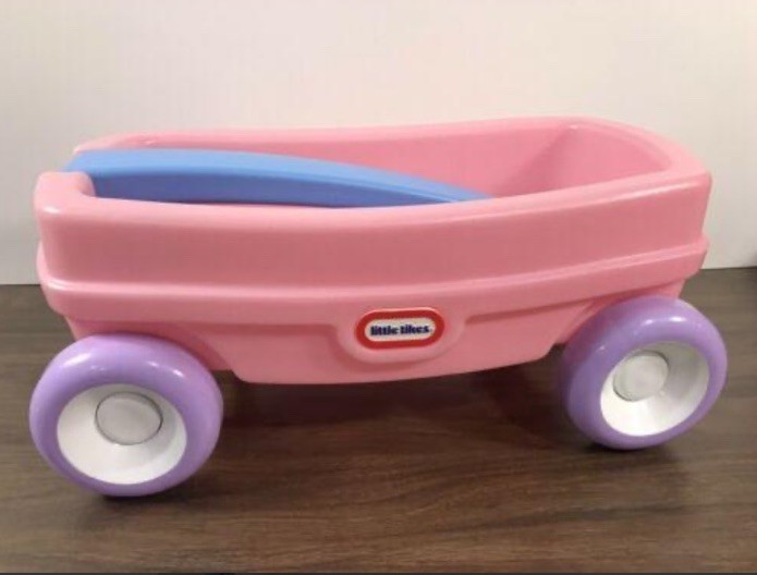 Little Tikes Pink Wagon Rare Kids