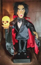 RARE 2nd EVER on ebay Eureka Toys Halloween 24" Dracula Motionette like Telco