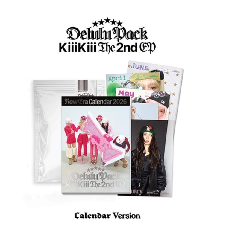 ★未開封◆サインCD◆報道資料◆バッチ◆KiiiKiii◆Delulu Pack KiiKii The 2nd EP [Delulu Pack] Version Select [Photobook+CD] Kpop