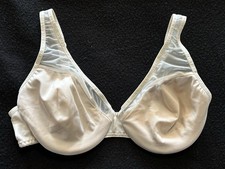 Vtg 90'S WARNER'S Sheer Heaven 01258 Underwire 36C Ivory Bra
