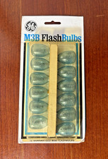 Vintage GE Blue M3B Flash Bulbs 12 Pack, Camera Photography