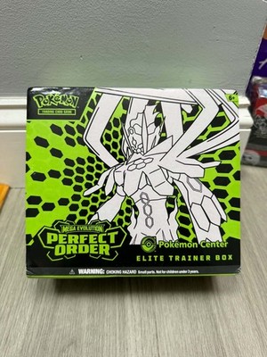 BRAND NEW Pokemon Perfect Order Pokemon Center Elite Trainer Box ETB NO PLASTIC