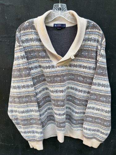 Suéter Pullover Cuello Mantón Cremieux Para Hombre XL Algodón/Poliéster - Imagen 5 de 7