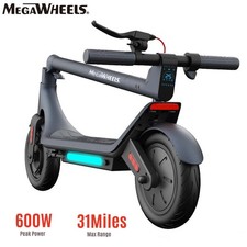 10" 500W Electric Scooter 31Miles Long Range Folding Kick E Scooter 15MPH USA