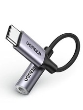 High-resolution audio quality UGREEN USB C to headphone jack adapter 3.5mm