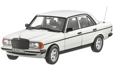 1/18 Mercedes Benz White Mercedes 200 W123 1984 White with AMG Bodykit 1/18 I No