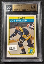 1982-83 O-Pee-Chee BGS GEM MINT 9.5 Joe Mullen POP 53 #307 St. Louis Blues NHL