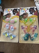 Vintage 1980s Goody Show Offs Hair Barrettes Ponytail Holder Pacifier Gum Ball