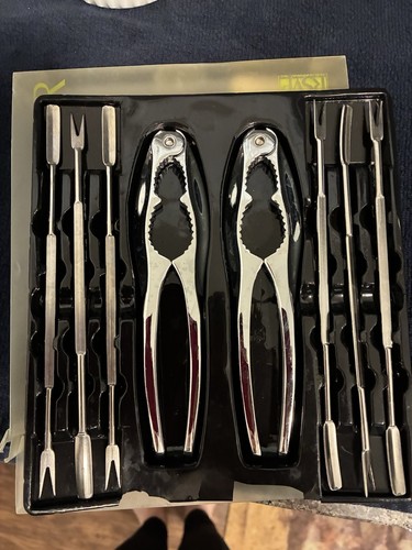 RSVP crab & lobster tools set of 8 plus Progressive Scissors