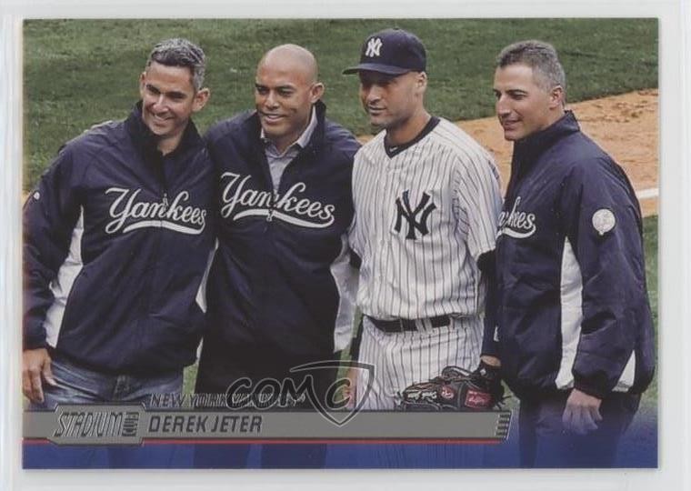2014 Topps Stadium Club Derek Jeter #18 HOF ii1