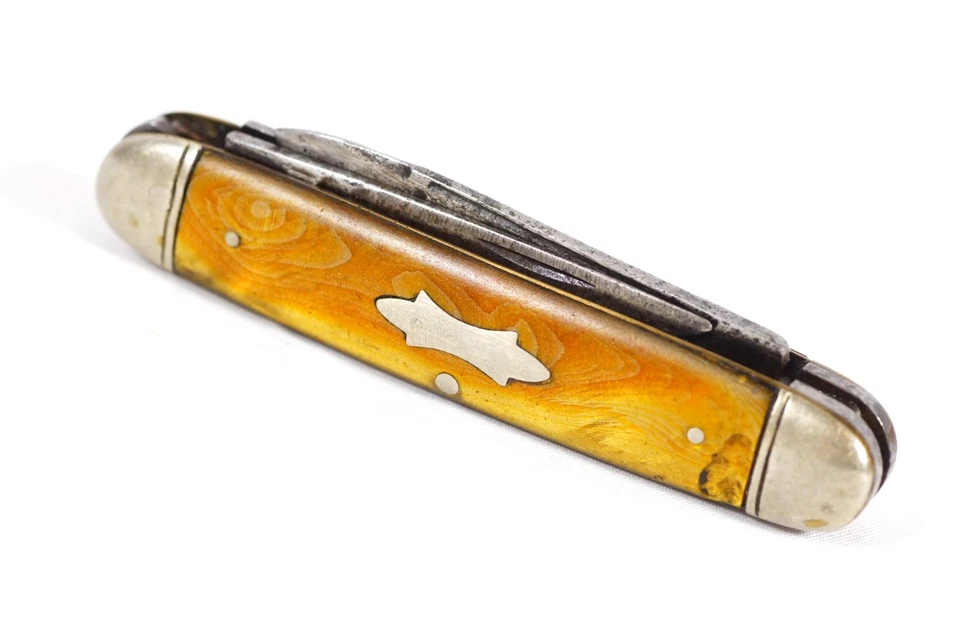 Navaja de bolsillo Valley Forge de colección cuchillo Jack carpeta de 3 hojas EE. UU. 1930-40 Foto 2 de 4