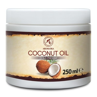 Kokosöl 250ml  Cocos Nucifera  Indonesien  Kaltgepresst  Rein & Natürlich  Ko...